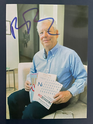 Richard H.Thaler Wirtschafts-Nobelpreisträger Foto 17,8x12,7cm Originalautogramm