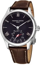 Frederique Constant Men's Leather Horological Smartwatch FC-285 Series