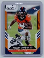 2021 Score #216 Melvin Gordon III Lava #/575