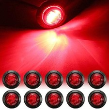 Round Led Marker Lights For Trailer And Vehicles