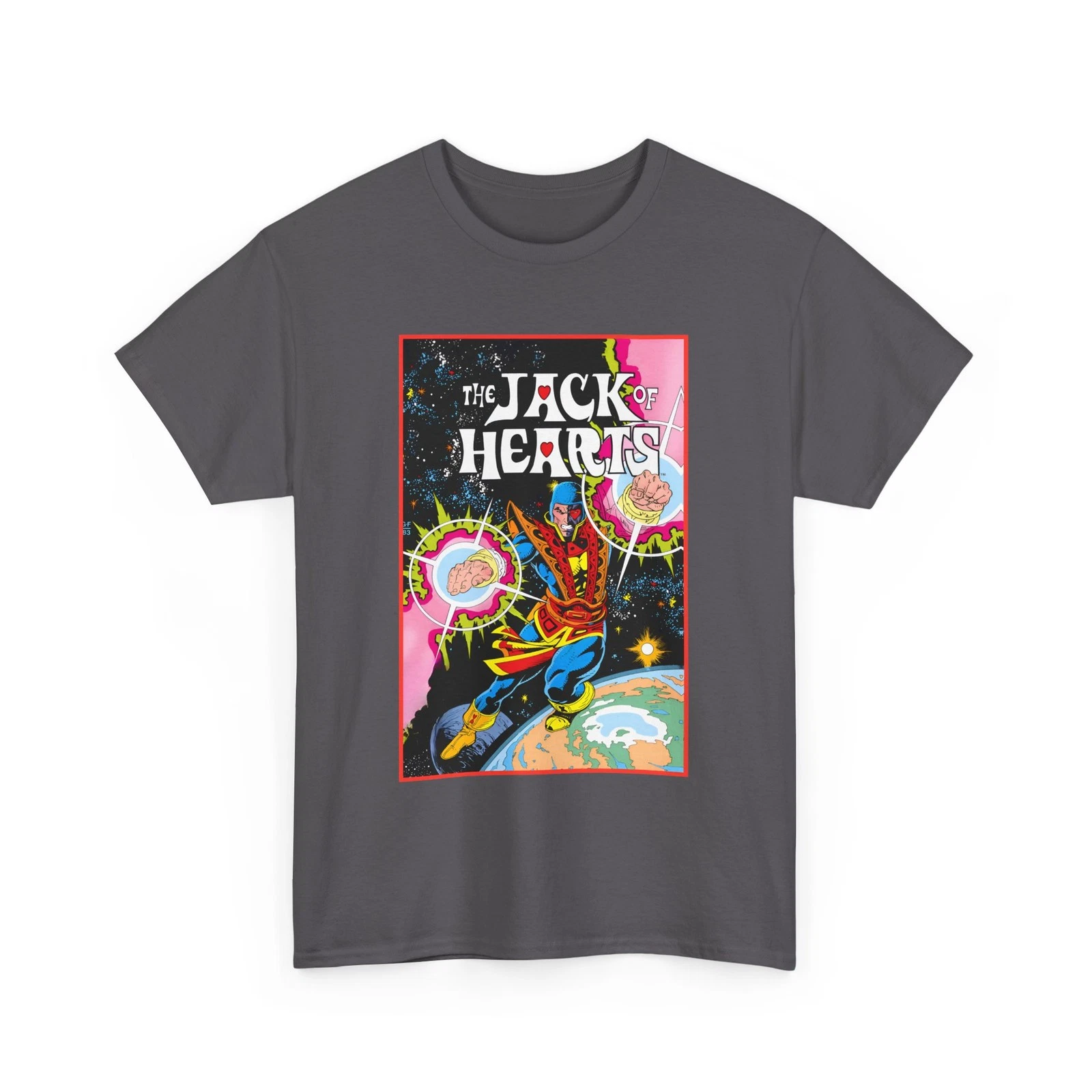 Jack of Hearts T-Shirt - Marvel Comics - Avengers - She-Hulk Beau - Zero Fluid