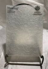 Cricut Cuttlebug Embossing Folder WILDFLOWER GATE Anna Griffin