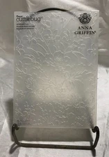 Cricut Cuttlebug Embossing Folder WILDFLOWER GATE Anna Griffin