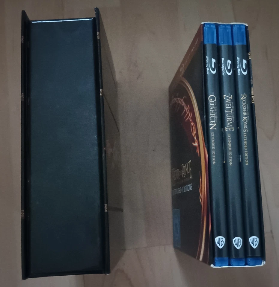 Der Hobbit & Herr der Ringe Trilogie Extended Edition Blu ray Box Set - Bild 2 von 4