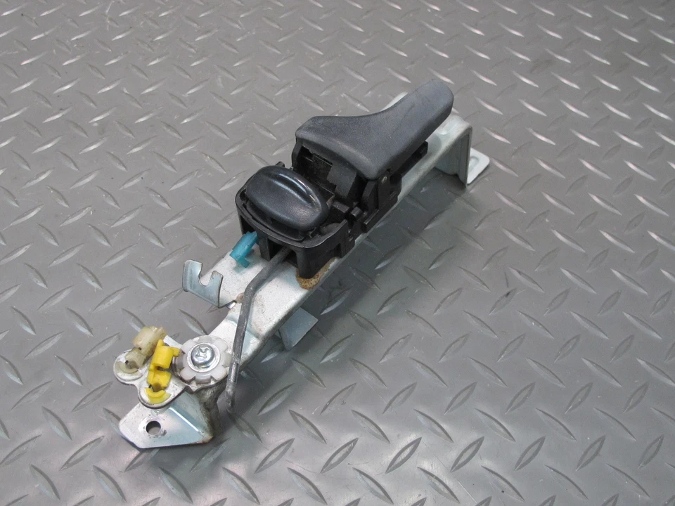 90-96 NISSAN Z32 300ZX CUPÉ PUERTA IZQUIERDA MANIJA INTERIOR CON SOPORTE DE MONTAJE OEM Foto 4 de 4