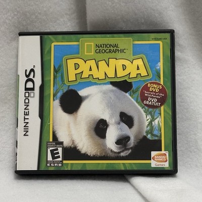 National Geographic Panda (Nintendo DS, 2008) With Case Tested Working