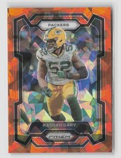 Rashan Gary #113 2023 Panini Prizm Orange Ice Packers