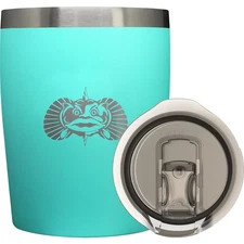 Toadfish Non-Tipping Rocks Tumbler Teal 10 oz.