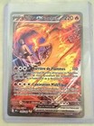 Carte POKEMON Sulfura ex de la Team Rocket 229/182 Rivalités Destinées + Stamp