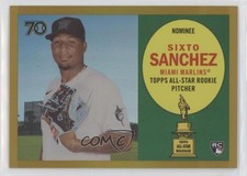 2021 Topps All-Star Rookie Cup Base Statue Gold Foil /50 Sixto Sanchez #32 s9z