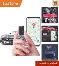 Real-Time Magnetic GPS Tracker for Vehicles - Long Battery Life, No Monthly Fee