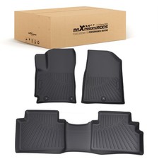 Tpe Car Carpet Floor Mats Front Rear For Kia Soul 2020-2025 All Weather Tpe Car Carpet Floor Mats Front Rear For Kia Soul 2020-2025 All Weather