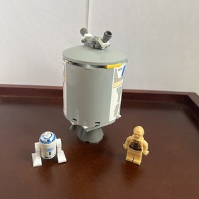 LEGO 7106 Star Wars Droid Escape Complete Set w/Minifigures, Instructions, & Box