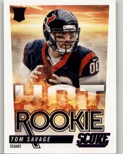 2014 Score Tom Savage Hot Rookies #HR28 Houston Texans