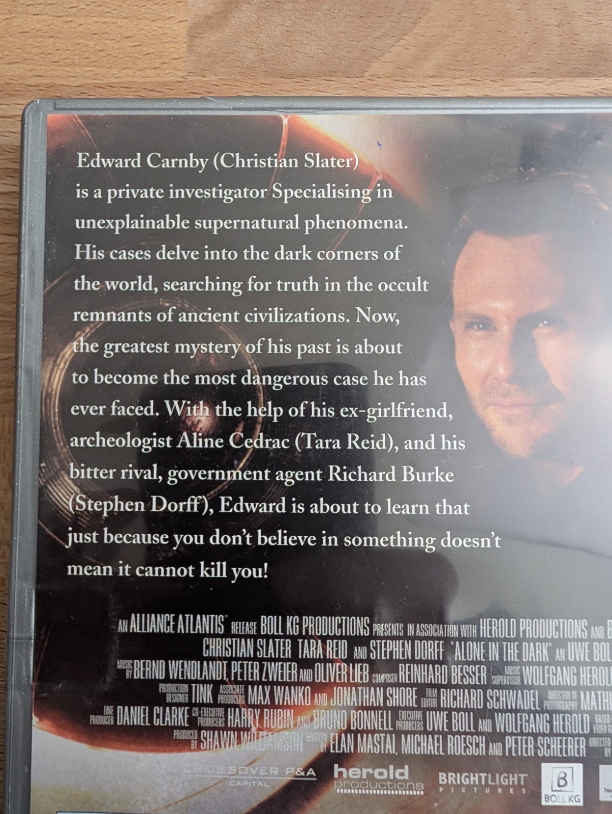 Alone in the Dark DVD Christian Slater Tara Reid Stephen Dorff Uwe Boll DN4901 image 6