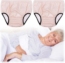 Adult Incontinence Leakproof Underwear Reusable Waterproof Adult Plastic Pants