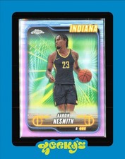 2024-25 Topps: Chrome-NBA-Pink Refractor #21 Aaron Nesmith/Pacers/G $2MIN ORDER
