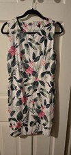 Old Navy Women’s Floral Dress Sleeveless Tunik Dress Size Large
