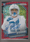 2025 Panini Prizm Football Red Shimmer DJ Giddens #383
