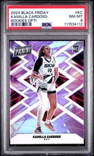 2024 Panini Black Friday #KC Kamilla Cardoso Rookies Opti /199 PSA 8