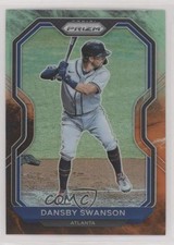 2021 Panini Prizm Tier II Cosmic Haze Prizm Dansby Swanson #168 n1u