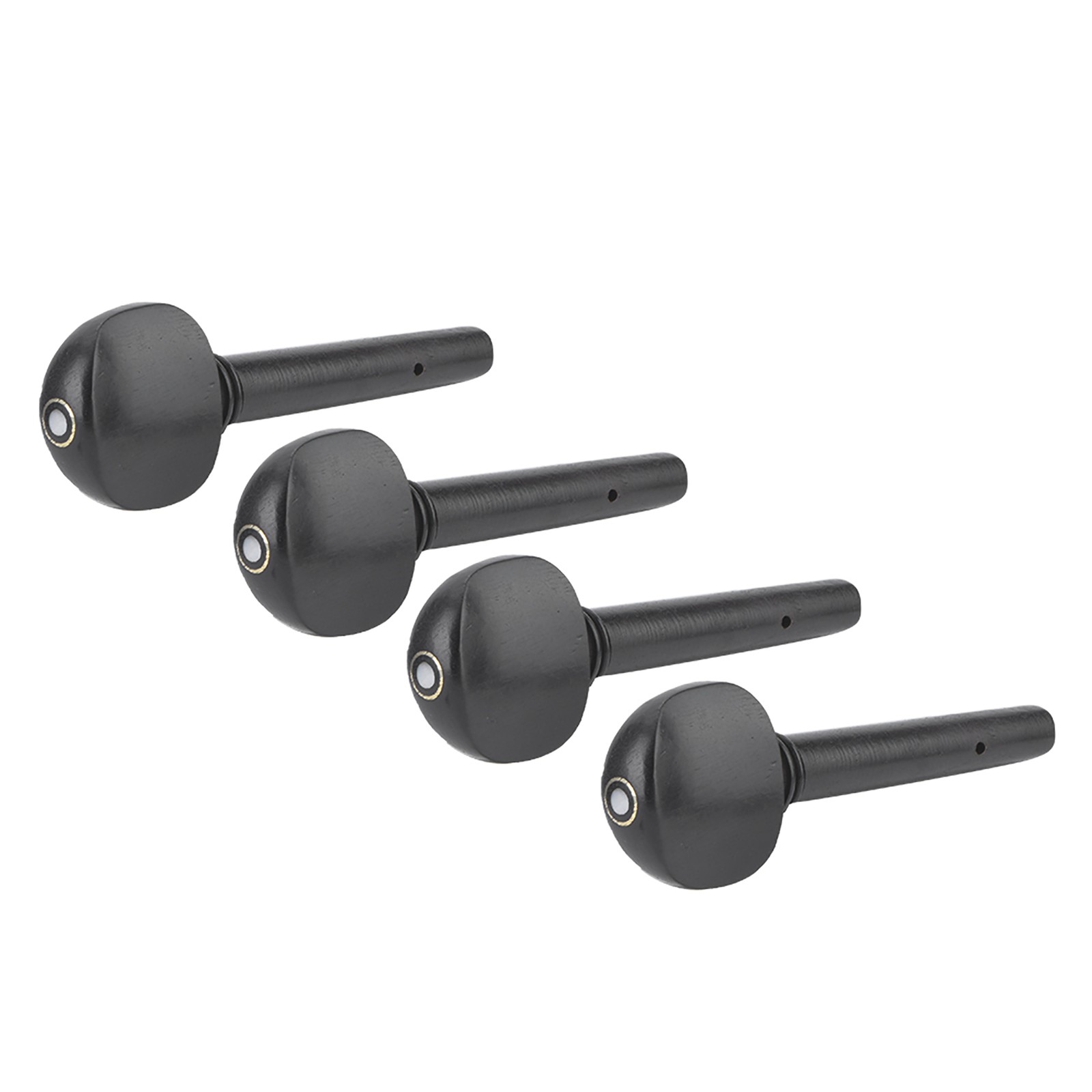 4 Pcs Wooden Violin Strings Shaft Quality Tuning Pegs For Musicians