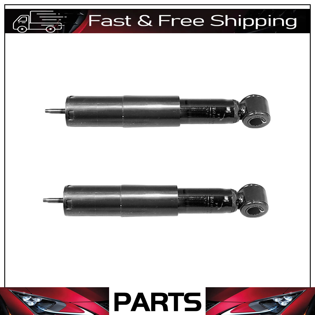 2 Monroe 5975 Rear Shock Absorbers for 98-04 Volvo C70 - OESpectrum