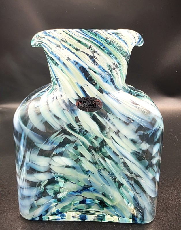 BLENKO Special Edition HELIOS URANUS Double Spout Water Pitcher 1st Quality