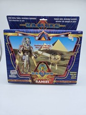 Ramses The Golden Pharaoh Collectible Figure Egyptian Statue Box Wear