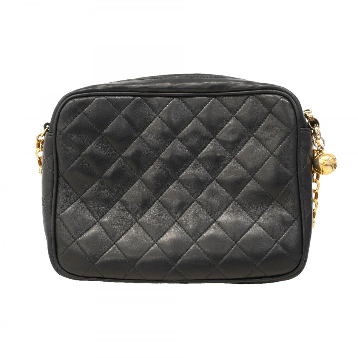 Auth [6ba1024] CHANEL Shoulder Bag Matrasse ChainShoulder brilliant Lambskin... thumbnail 10