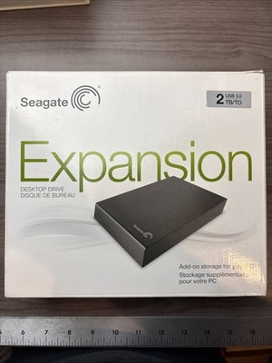 Seagate Expansion 2TB,External,5400RPM (STBV2000100) Desktop