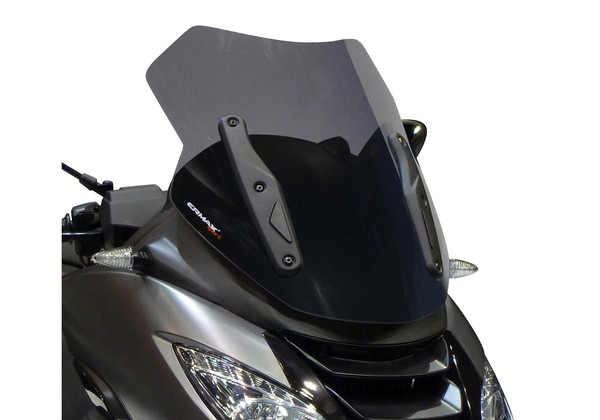 Ermax Scooterscheibe Sport Acrylic Durchsichtig Schwarz GetöNt FüR Peugeot Metro-image