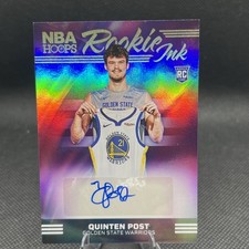 2024-25 Panini Nba Hoops - Rookie Ink Quinten Post #RI-PST (AU, RC 