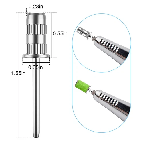 Nail Drill bits,Sanding Bands for Nail Drill Shaft 3/32 inch,Drill bits for N... - Picture 3 of 7