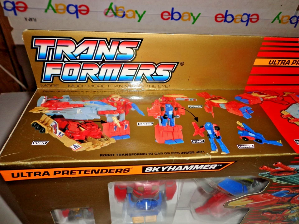 Transformers Ultra Pretenders Skyhammer gen 1 series 6 misb 1989 - Image 4 of 4