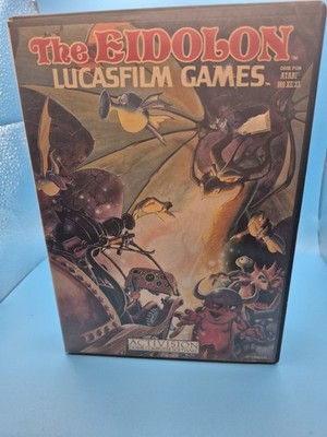 ATARI XL/XE -- THE EIDOLON / LUCASFILM GAMES / ACTIVISION / Complete In Box
