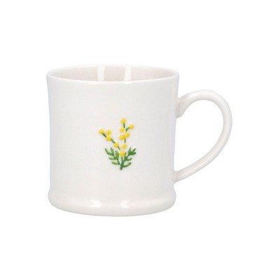 Kaffeebecher, Mimose Mini Becher Frühlingsblume Gisela Graham Küche Blumen Teetasse