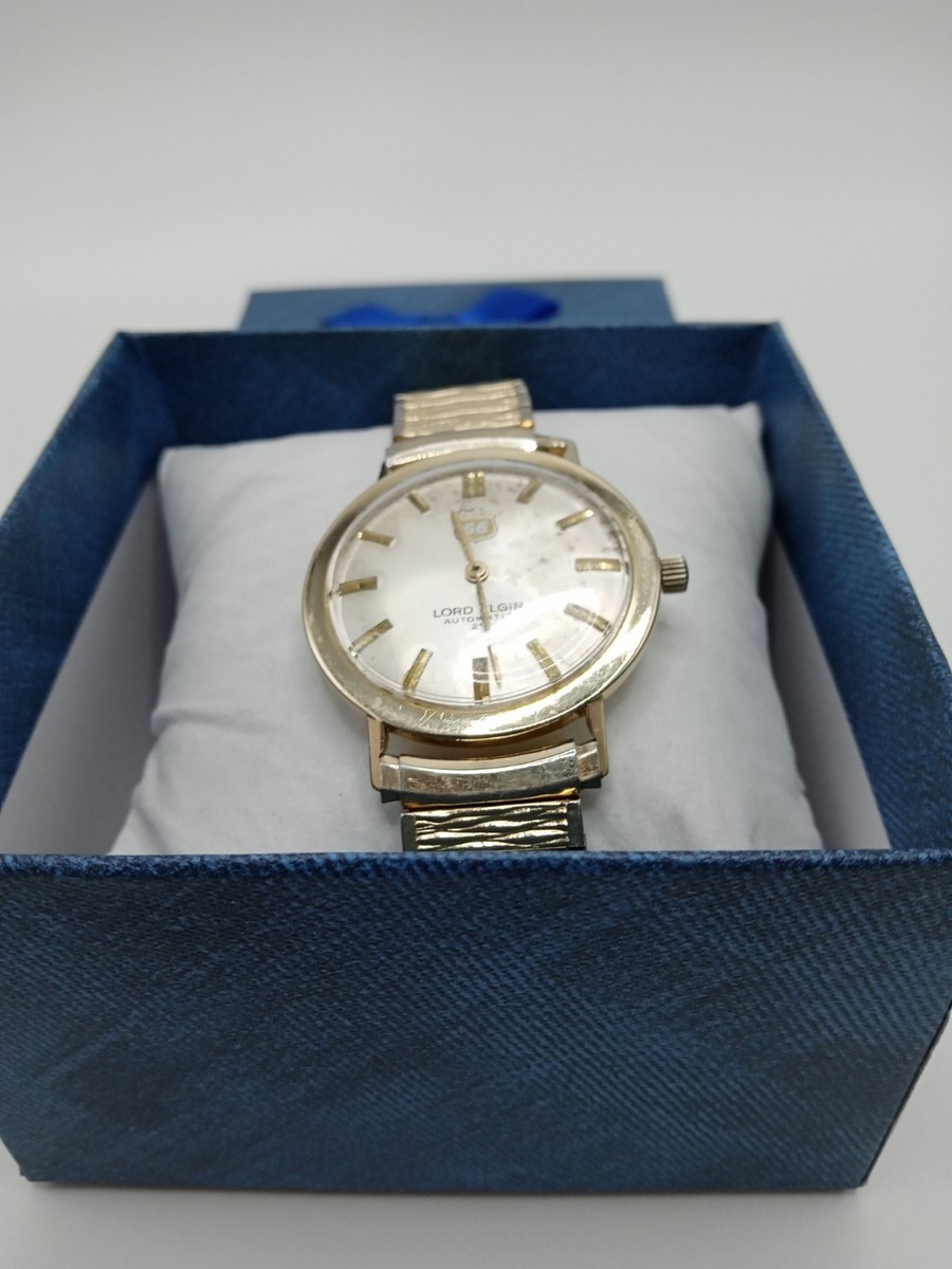 Lord Elgin 14K SOLID GOLD Automatic 25 Jewels 