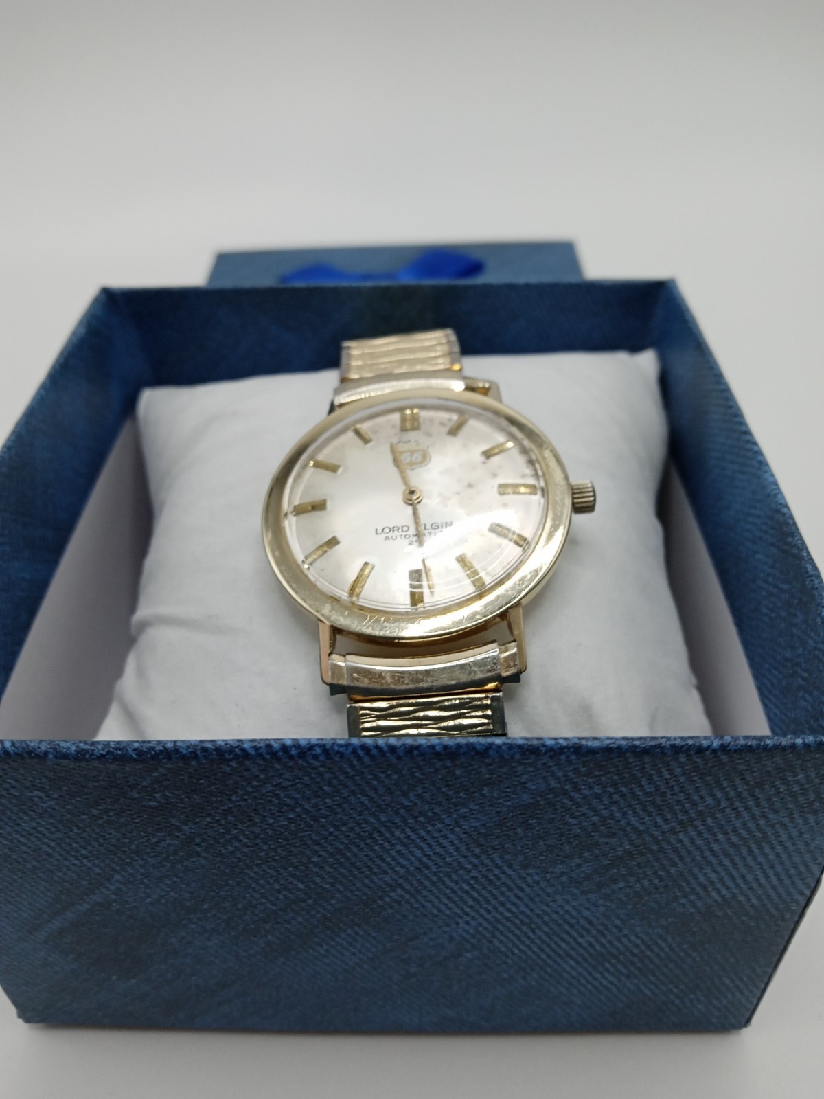 Lord Elgin 14K SOLID GOLD Automatic 25 Jewels "Ph… - image 3