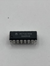 MC74AC190N - Motorola -Decade Counter, AC Series Cmos 16-Pin Dip NOS ( 23 Pcs