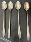 Set of 4 International Sterling Prelude  Long Spoons