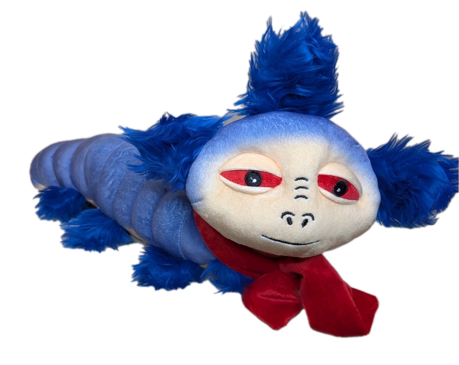 Labyrinth The Ello Worm William Neck Pillow Plush Jim Henson David Bowie RARE