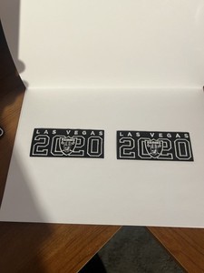 Las Vegas RAIDERS PREMIUM 2020 PATCH LOT (2)