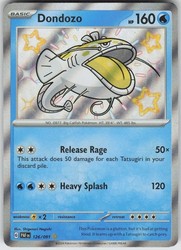 Dondozo 126/091 Paldean Fates Shiny Rare