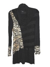 Brianna TurtleNeck Mixed Designed Mainly Animal Print Sweater Dress Size Medium
