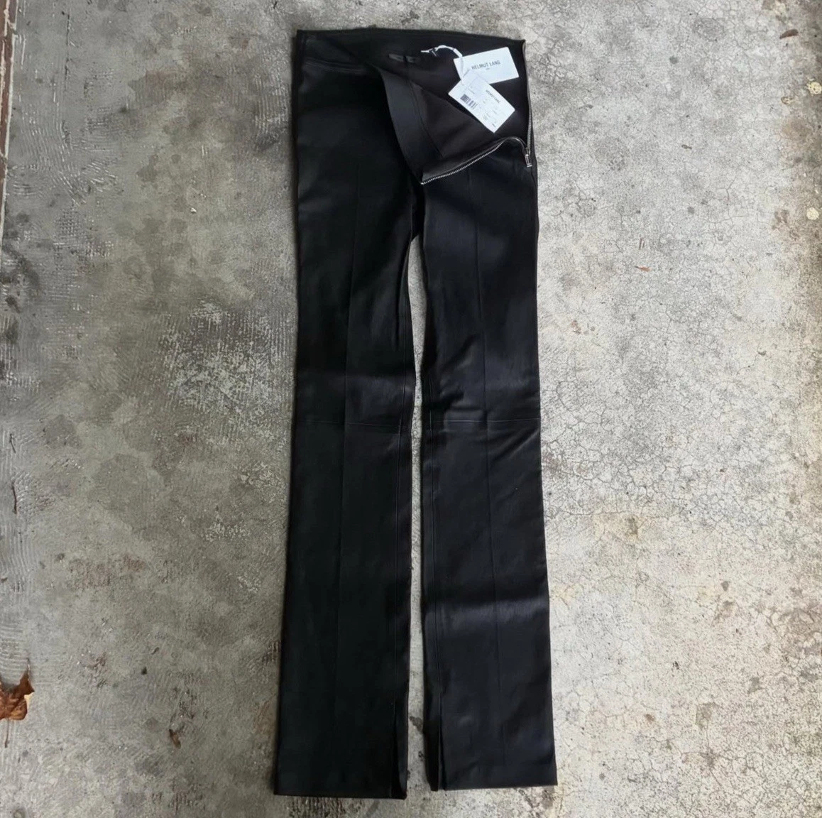 HELMUT LANG Leather Pants for Women for sale | eBay