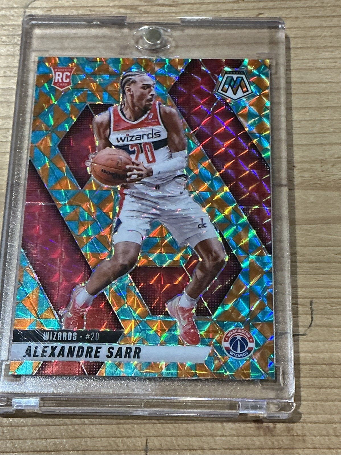 2024-25 Panini Mosaic - Alexandre Sarr #216 Tessellation Prizm (RC) /15 #216