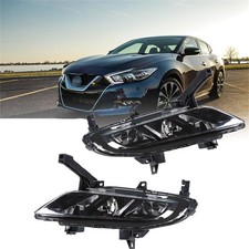 Front Bumper Fog Light Pair for Maxima 2016-2019 Left Right