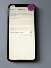 Apple iPhone XR - 64 GB - Black AT&T/cricket