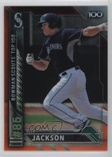 2016 Bowman Scouts' Top 100 Orange Refractor 7/25 Alex Jackson #BTP-85 0x1